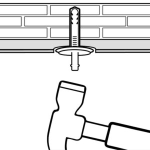 Decken- und Wandschrägen Verarbeitung (Schritt 4)